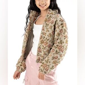 Stella 88 Girls Tapestry Bomber Jacket